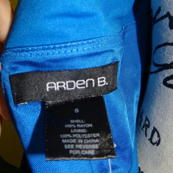 BNWT! Arden B. Blue Dress - Picture 5 of 5